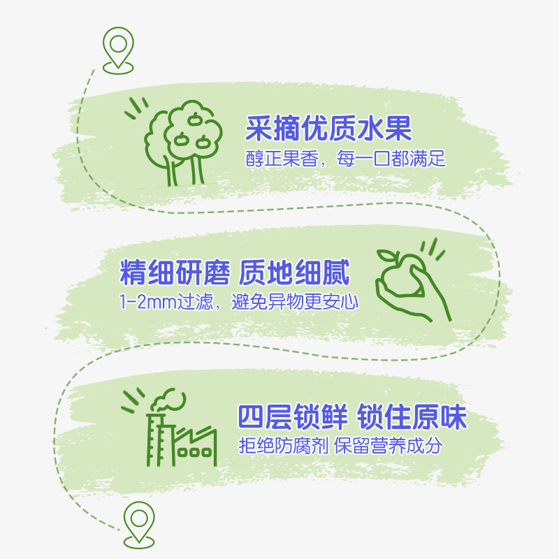 亨氏宝宝零辅食婴幼儿果汁泥