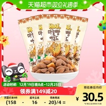 Barbebee Imports of snacks batan wood garlic Garlic Roasted Bread Tints 30g * 5 Bag Lovers Casual Office Snack