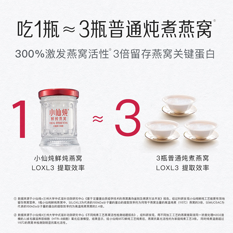 小仙炖鲜炖燕窝小鲜瓶月套餐营养滋补品送长辈孕妇礼物,淘宝优惠券,粉丝福利购,淘宝优惠卷