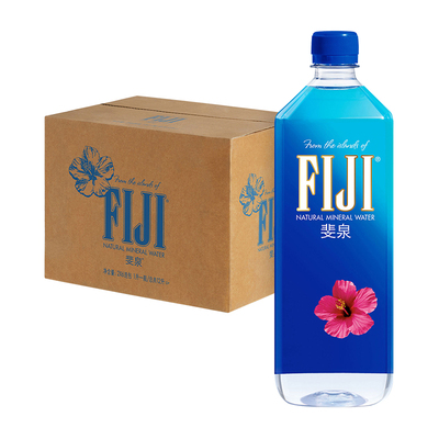 【进口】斐济群岛斐泉天然矿泉水纯净水Fijiwater1000ml×12瓶