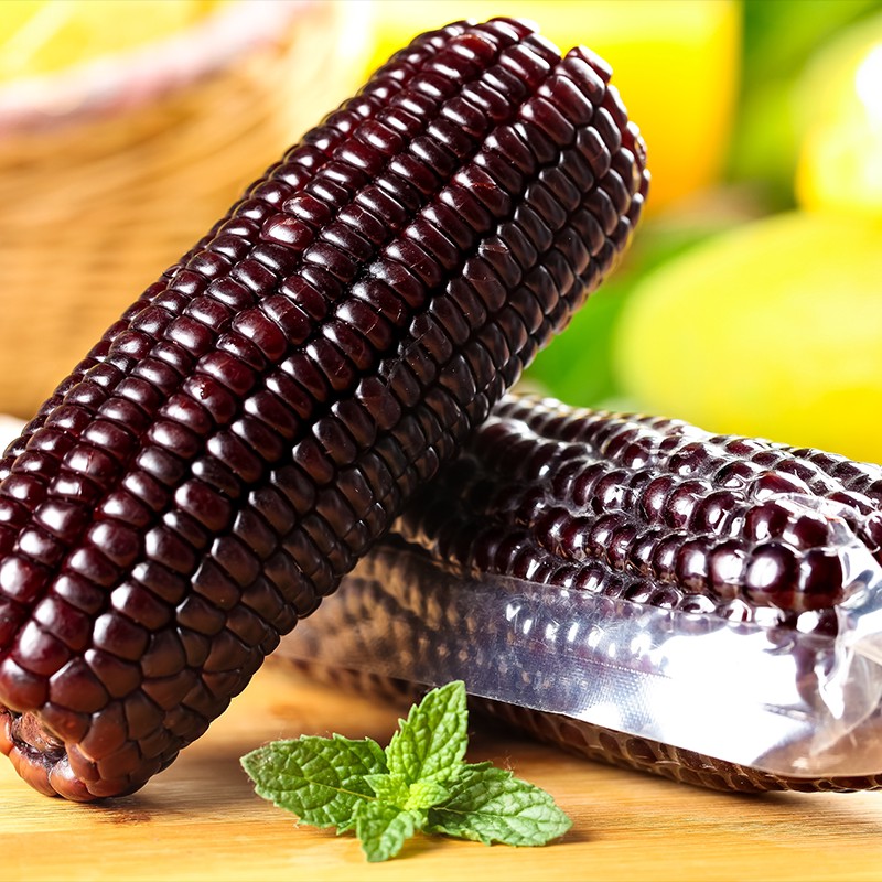 25年正宗黑土地黑糯玉米10支软糯香甜粘苞米整箱真空包装优质粗粮 - 图2