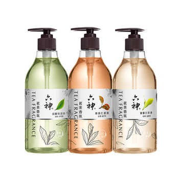 历史新低![秒杀]六神茗茶植萃沐浴露475ml*2瓶去油舒缓保湿沐浴乳持久留香实付28.8元到手包邮