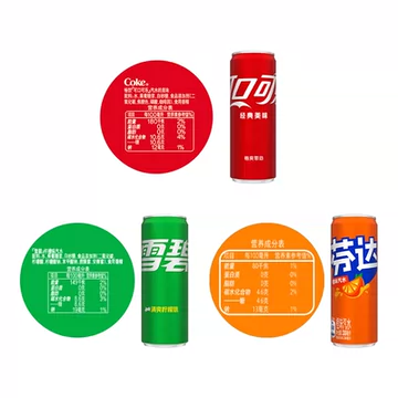 【1.6/罐】可口可乐+芬达+雪碧共330ml*72罐[6元优惠券]-寻折猪
