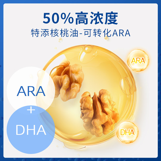 Cuentas emergentes sin azúcar con aceite de algas DHA de Grandpa's Farm