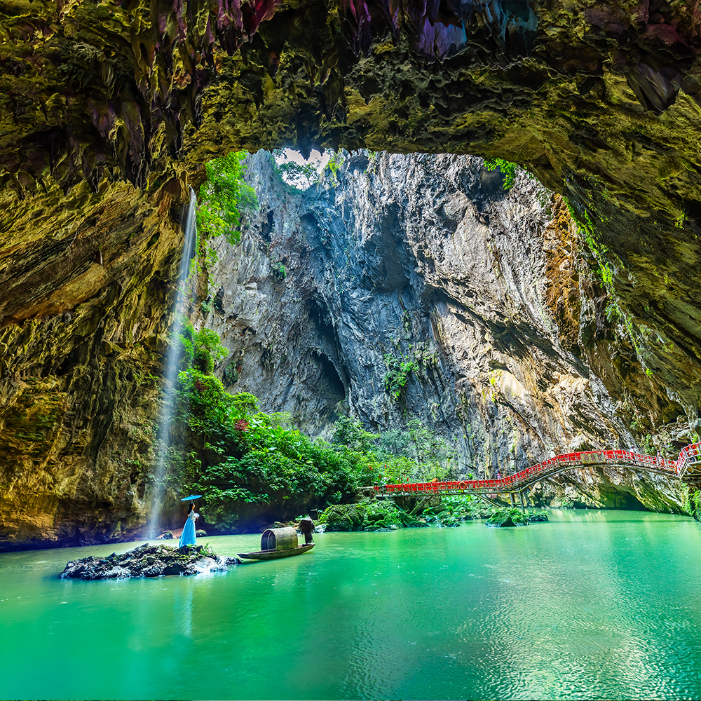 [洞天仙境-大门票]广东英德英西峰林自然风景 - 图0