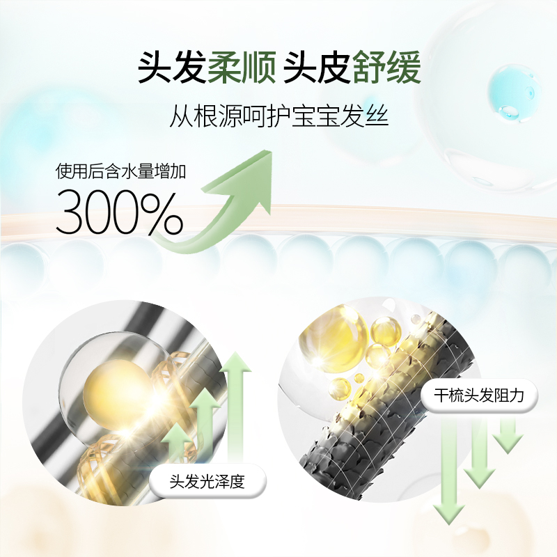 小狮王儿童宝宝婴儿童洗发水沐浴露二合一泡沫弱酸温和保湿