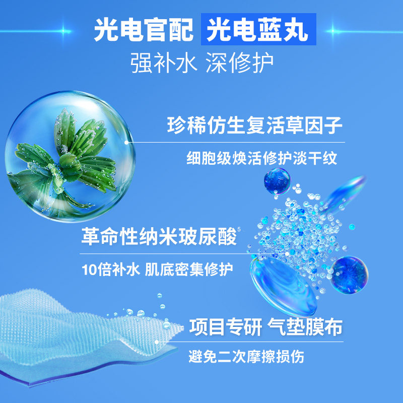 蒂佳婷光电蓝丸面膜补水高保湿敏肌深修护男女贴片面膜项目后可用,淘宝优惠券,粉丝福利购,淘宝优惠卷