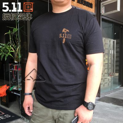 新美国511战术营地战斧短袖511健身透气短袖76069男棉印花圆领T促 - 图0