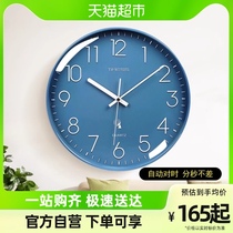 TIMEESS airwaves clock clock hanging clock living room home fashion clock hanging wall light and luxurious decorative atmosphere creativity hanging table