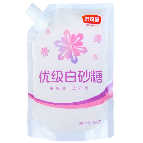 舒可曼优级白砂糖传统碳化工艺烘焙甜品清甜不腻用途广泛糖水 - 图0