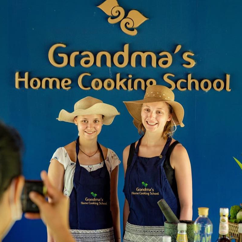 清迈一日游泰餐学校Grandma奶奶家庭烹饪mamanoi农场学做泰国菜-图2