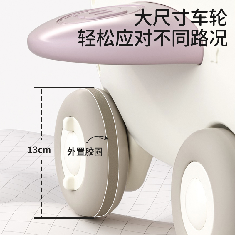 曼龙婴儿学步车手推车多功能防o型腿宝宝学走路玩具