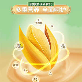 中国农科院世壮燕麦片350g*1袋营养代餐麦片券后12.9元包邮