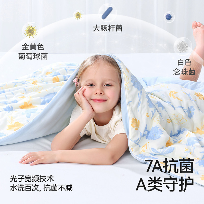 贝肽斯【蚕丝】婴儿夏凉被初生宝宝专用小被新生儿空调被四季通用