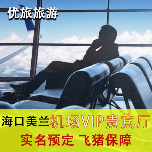 海口美兰国际机场贵宾厅海航南航头等舱休息室CIP快速安检 VIP卡 - 图0