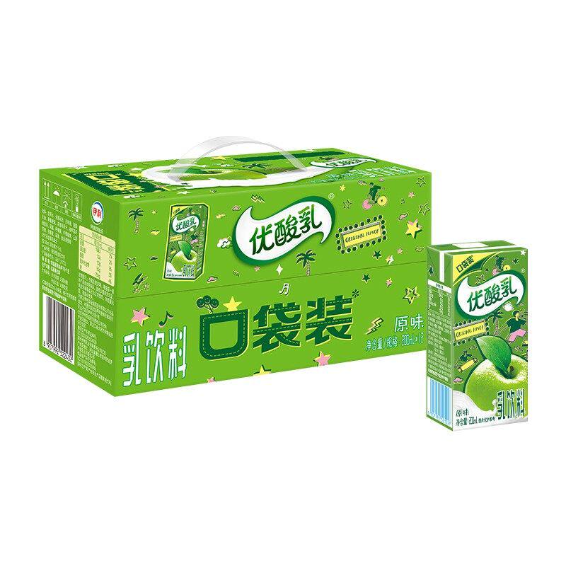 伊利优酸乳原味200ml*12盒