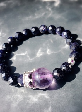 zmoriginal臻美款女蓝砂石手链