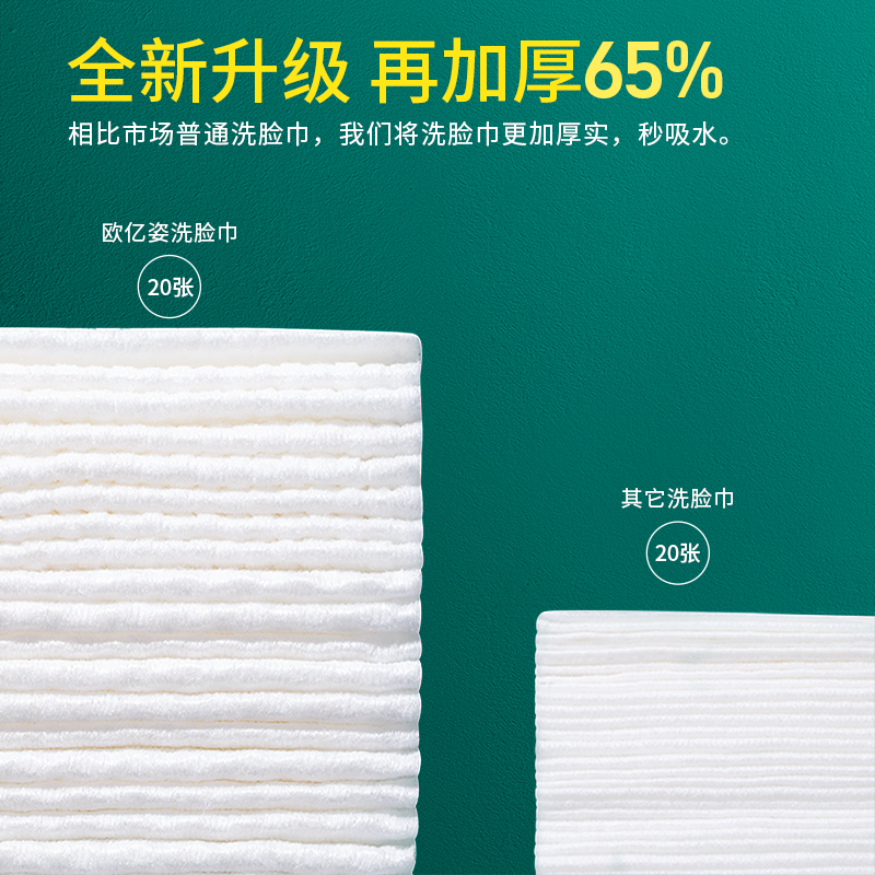 欧亿姿洗脸巾一次性纯棉柔巾女加大加厚珍珠纹擦脸抽取式洁面巾,淘宝优惠券,粉丝福利购,淘宝优惠卷