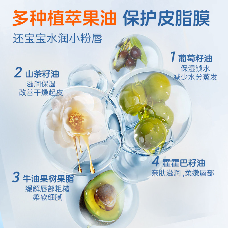 秋冬儿童润唇膏保湿滋润小女孩专用男女童宝宝婴儿凡士林成分护唇,淘宝优惠券,粉丝福利购,淘宝优惠卷