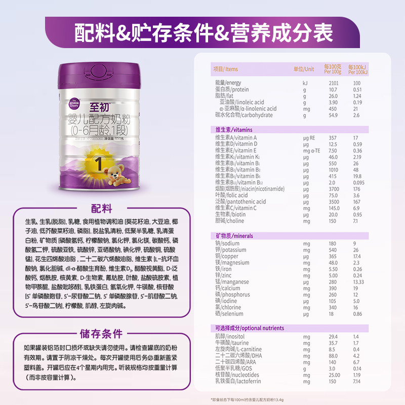 a2至初宝宝新生儿婴儿配方奶粉一段1段(0-6月)850g*2罐新西兰进口,淘宝优惠券,粉丝福利购,淘宝优惠卷