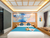 Lijiang Ancient City Rain Xuan Cabinet Boutique Guest House Indus Big Bed Room