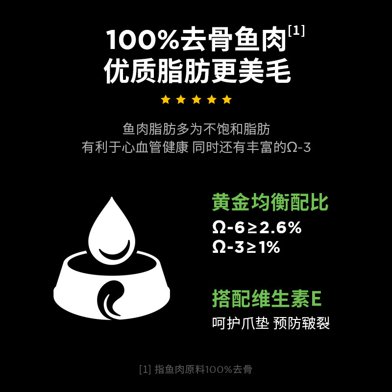 GO猫粮进口三种鱼无谷低敏全价猫粮鱼肉美毛益生元呵护肠胃7.26kg - 图1