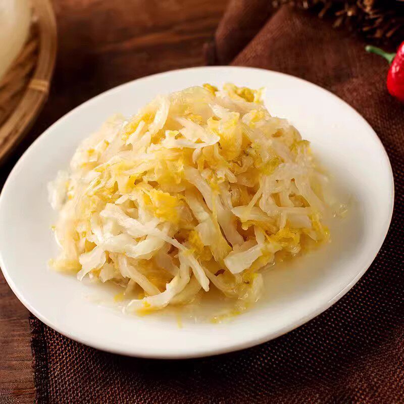 东北酸菜丝正宗农家酸菜大缸酸菜袋装美味酸白菜炖粉条炖肉