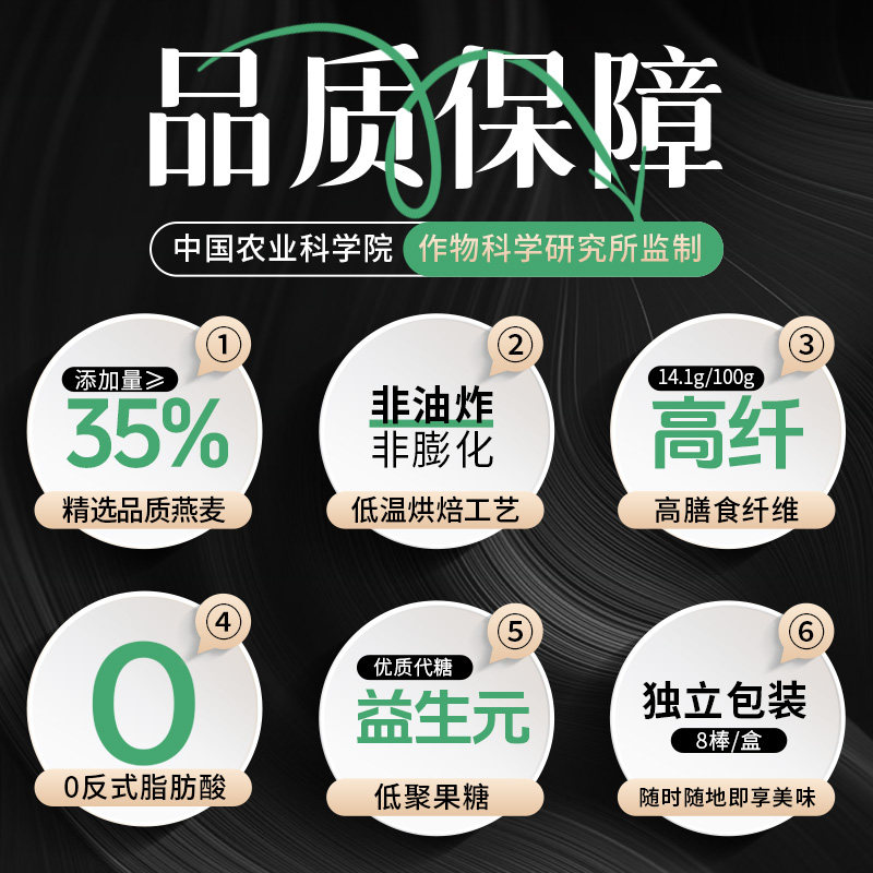 世壮中国农科院出品羽衣甘蓝奇亚籽燕麦棒谷物香脆休闲办公室零食,淘宝优惠券,粉丝福利购,淘宝优惠卷