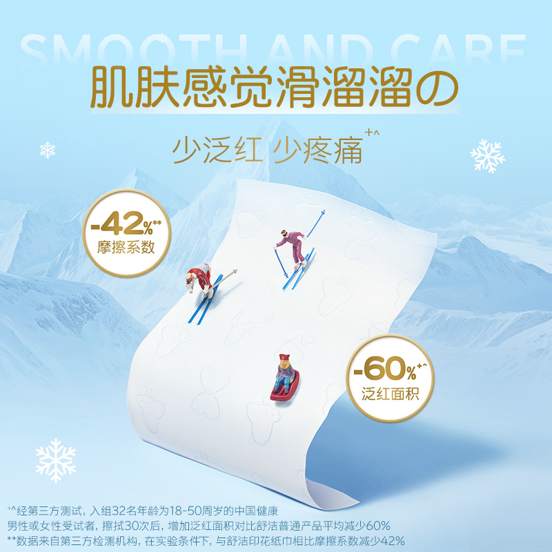 舒洁牛乳系列乳霜纸80抽*5包加厚6层保湿云柔巾鼻子纸