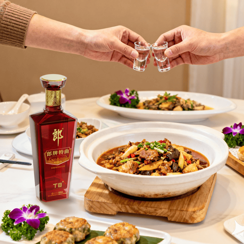 郎酒郎牌特曲T8兼香型50度500ml*2瓶高端白酒新老包装随机发货