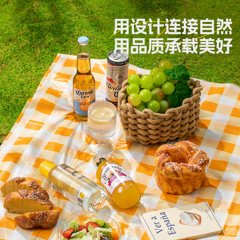 双枪户外一次性桌布餐桌布露营野餐垫防水防油加厚独立包装,淘宝优惠券,粉丝福利购,淘宝优惠卷