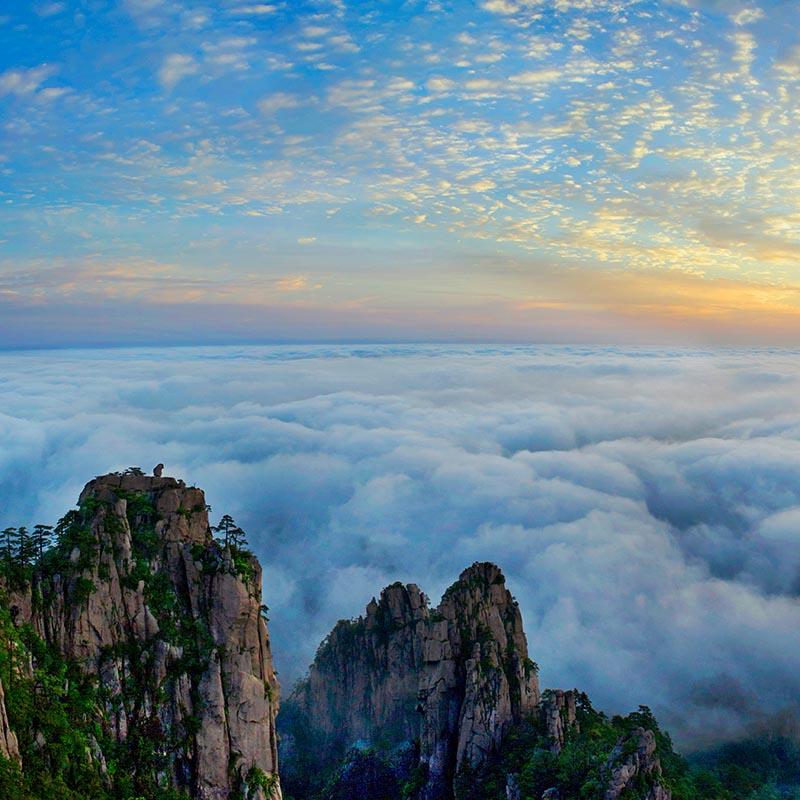 [黄山风景区-大门票（玉屏索道方向）]黄山风景区南大门 - 图1