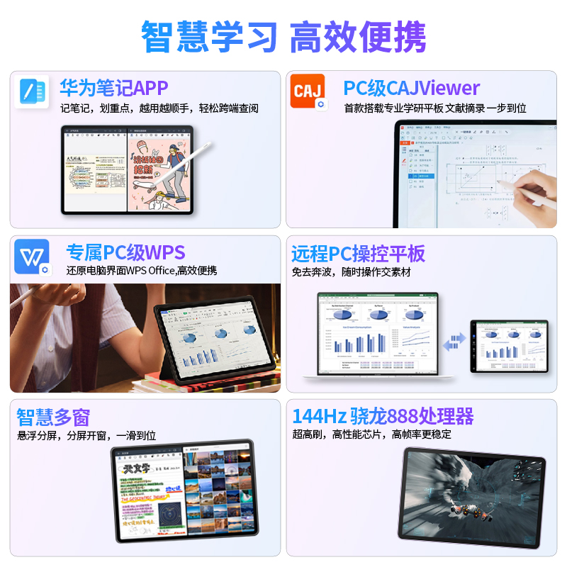 华为平板电脑MatePadAir2023新款11.5英寸学生游戏办公二合一pad-图2