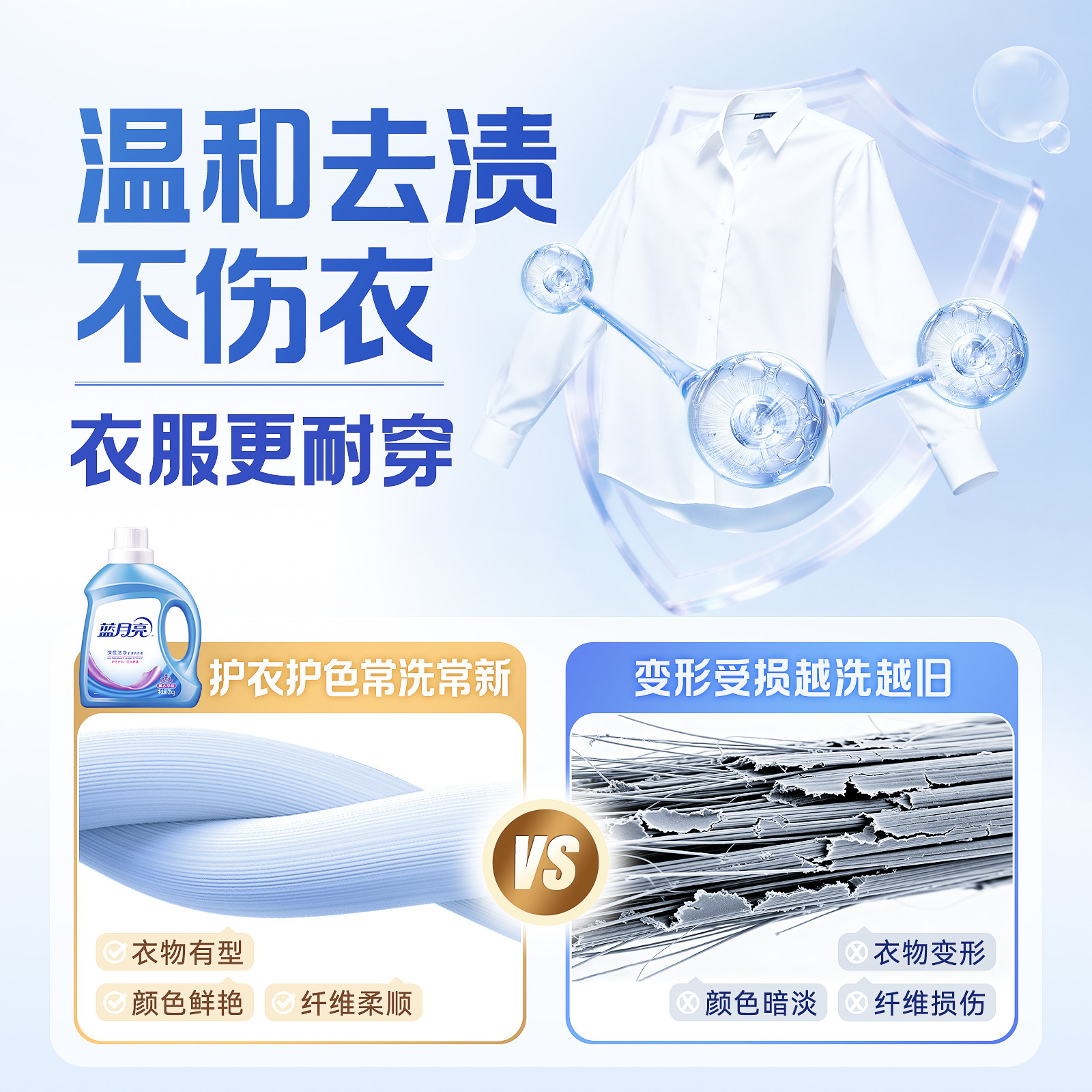 蓝月亮洗衣液家用囤货实惠薰衣草通用整箱批正品持久留香