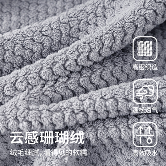 MUJI Badetücher für Männer und Frauen, Paare, Erwachsene, Haushaltsgebrauch