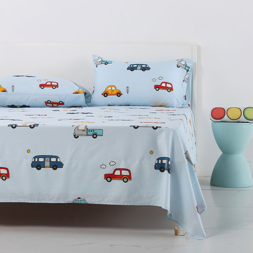 多喜爱卡通纯棉床单单件100全棉学生宿舍棉床单儿童床上用品 - 图3