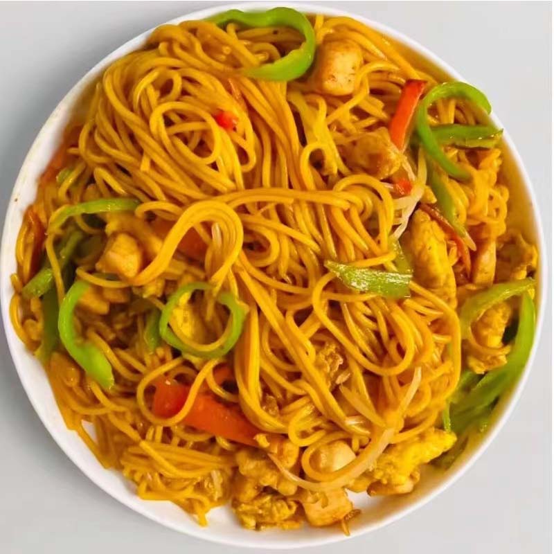 2500克东北黄玉米面条粗粮挂面碴子黄面火锅麻辣烫商用食材 - 图2
