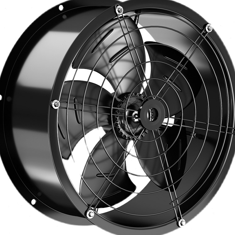 藤原外转子轴流风机厨房商用220V管道式排风扇高速380V工业抽风机-图2