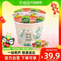 Jiabao State Wind Family Basket Half Plum Chen Pimetmezamega Plum Add 460g Candied Fruits Sour plum Plum Casual Snacks