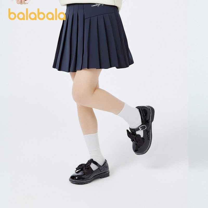 巴拉巴拉儿童裙子春秋装童装女童短裙百褶半身裙学院风舒适百搭萌,淘宝优惠券,粉丝福利购,淘宝优惠卷