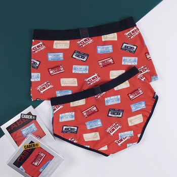 caber/Cabrial ຄູ່ underwear ກາຕູນງາມຄົນອັບເດດ: ແຫ່ງຊາດ modal ຝ້າຍຜູ້ຊາຍ boxer briefs ທີ່ກໍານົດໄວ້ສໍາລັບແມ່ຍິງ