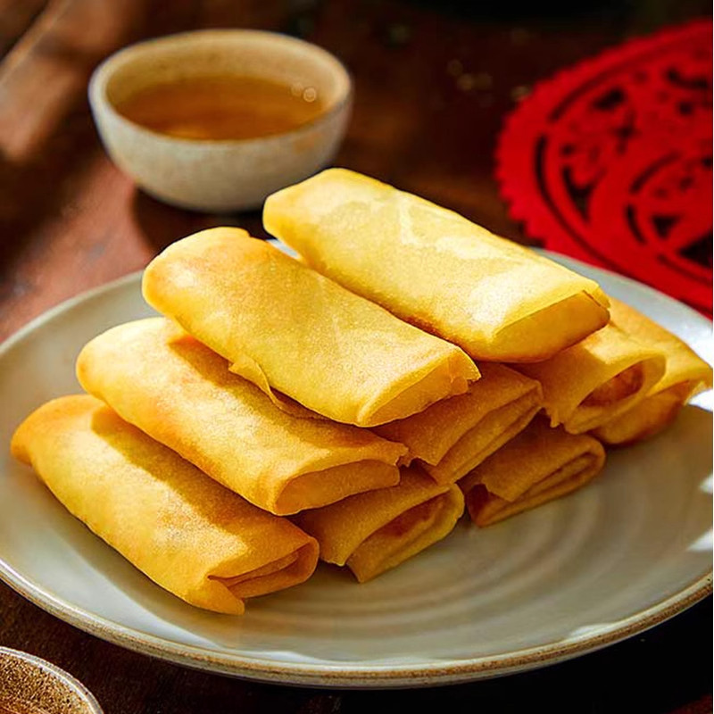 思念全素馅春卷204g*5包油炸小吃豆沙香脆春卷速冻半成品粥店早餐,淘宝优惠券,粉丝福利购,淘宝优惠卷