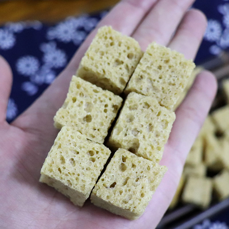 清美干烤麸整块干面筋凉拌烤夫上海风味四鲜四喜烤麸食材老牌子 - 图2