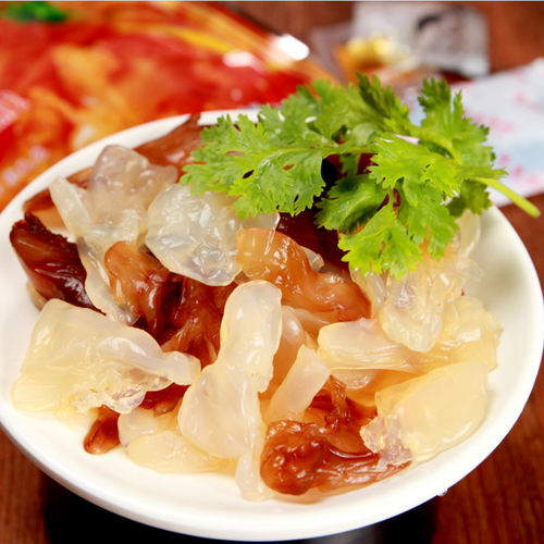 壹虎大叔宴请冷菜凉菜 即食海蜇头 爽脆可口 凉菜冷菜 美味海鲜 - 图0