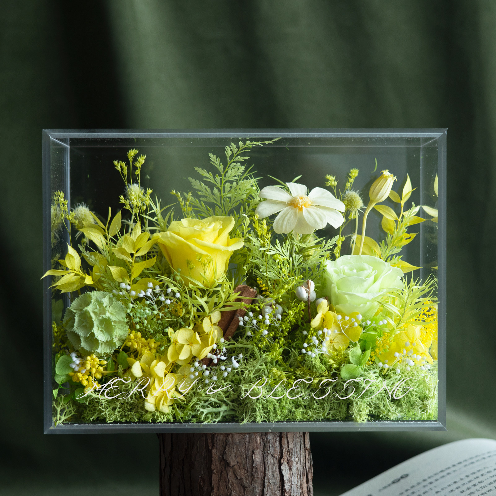 永生花玫瑰微景观礼盒高级感保鲜真花花盒生日礼品送妈妈女友闺蜜,淘宝优惠券,粉丝福利购,淘宝优惠卷