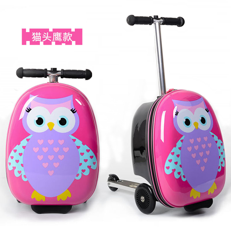 儿童滑板箱书包折叠拉杆箱男女宝宝旅行箱卡通可爱滑行坐骑溜溜车,淘宝优惠券,粉丝福利购,淘宝优惠卷