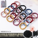 Эластичная резинка для волос, аксессуар для волос, 60 шт, простой и элегантный дизайн