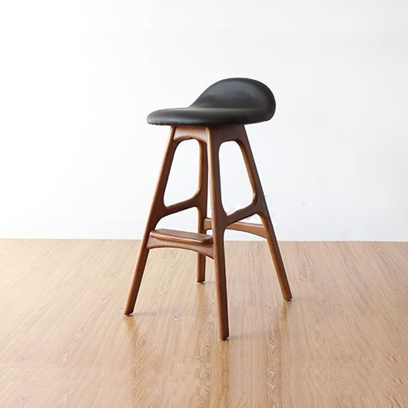 Erik Buch Model 61 Barstool 丹麦设计师吧椅家用吧凳中古高脚凳 - 图2