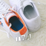 Converse Converse Pro кожа Pure White Orange Low Bai Jinging Той же модель 167239c 167853c