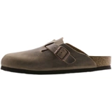 Twabirkenstock Slippers Summer Boston Импортированное пробковое дно мужчины и женщины Retro Cold Dragg Leather Head